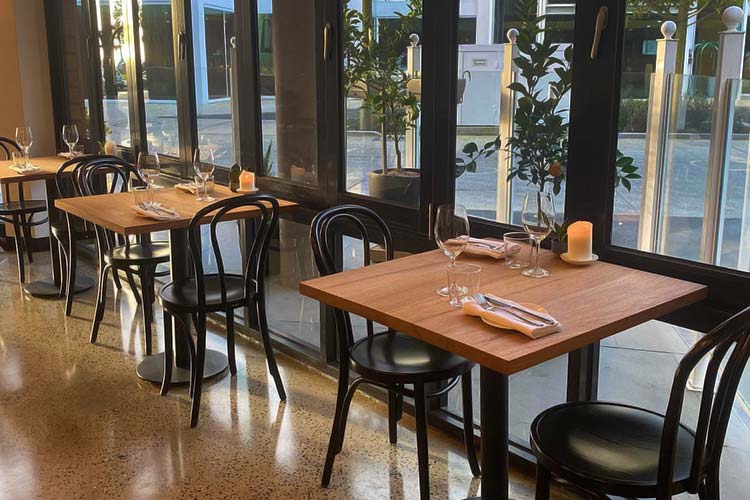 Welcoming local restaurant interior near central Geelong