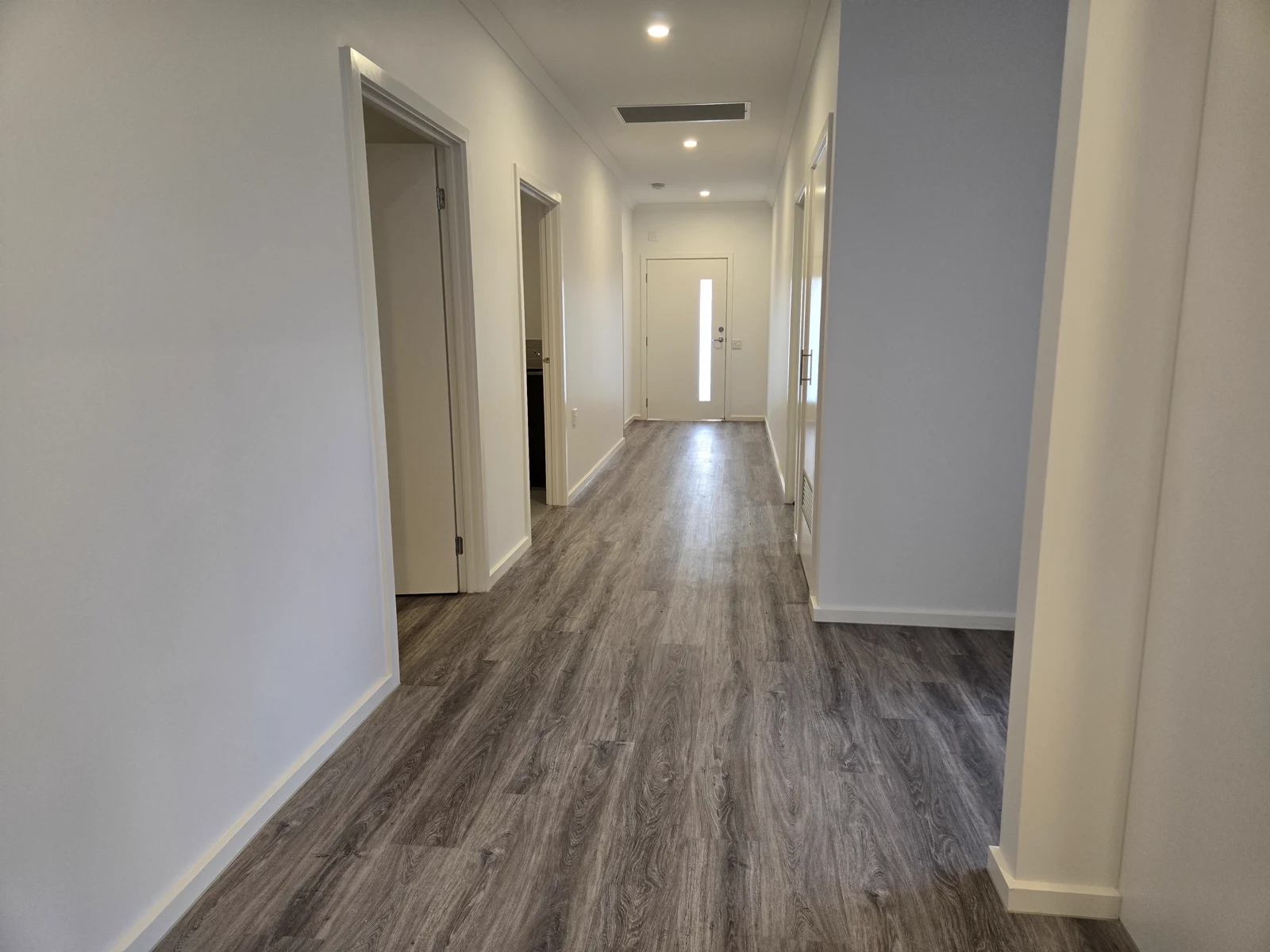 Internal hallway and circulation space at the Charlemont accommodation option
